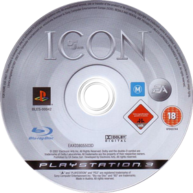 Def Jam: Icon - Disc (Germany) - 500x500
