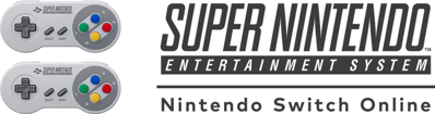 Nintendo Switch Online: Super Nintendo Entertainment System - Clear Logo (World) - 871x230