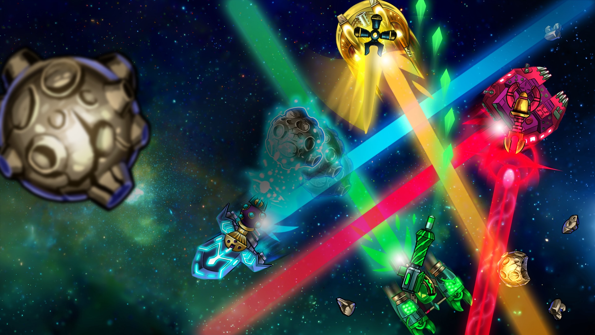 Illustration of In Space We Brawl
