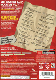Rock Band: Track Pack: Volume 2 - Box - Back (Germany) - 600x850