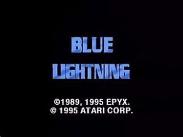 Blue Lightning - Screenshot - Game Title (United States) - 640x480