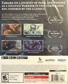 Sea of Stars - Box - Back (North America) - 1086x1339
