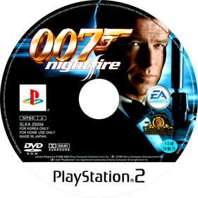 007: Nightfire - Disc (Korea) - 684x684