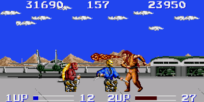The Ninja Warriors - Screenshot - Gameplay (Japan) - 640x320