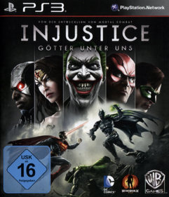 Injustice: Gods Among Us - Box - Front (Germany) - 943x1099