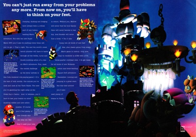 Super Mario RPG: Legend of the Seven Stars - Advertisement Flyer - Front (North America) - 2370x1650