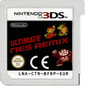 Ultimate NES Remix - Cart - Front (Europe) - 789x797