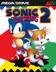 Sonic the Hedgehog 2 - Fanart - Box - Front (North America) - 500x646
