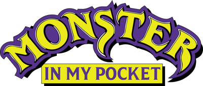 Monster in My Pocket - Clear Logo (World) - 2400x1027