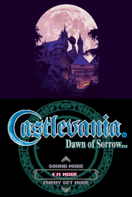 Castlevania: Sora, Donald & Neku in Dawn of Sorrow - Screenshot - Game Title (World) - 256x384