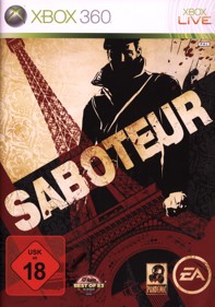 The Saboteur - Box - Front (Germany) - 1192x1698
