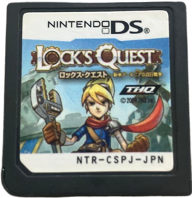 Lock's Quest - Cart - Front (Japan) - 583x603