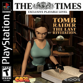 Tomb Raider: The Times Exclusive Level - Fanart - Box - Front (World) - 2048x2048