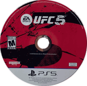 EA Sports UFC 5 - Disc (North America) - 808x799