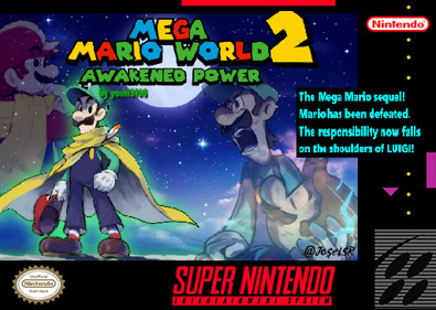 Mega Mario World 2: Awakened Power - Box - Front (North America) - 512x364