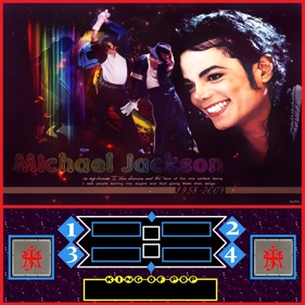 The King of Pop - Arcade - Marquee (World) - 1024x1024
