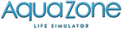 Aquazone: Life Simulator - Clear Logo (World) - 414x99