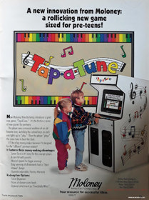 Tap a Tune - Advertisement Flyer - Front (World) - 382x512