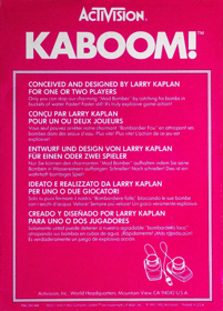 Kaboom! - Box - Back (Europe) - 600x835