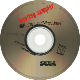 Bootleg Sampler - Disc (North America) - 1376x1379