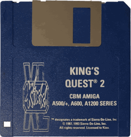 King's Quest II: Romancing the Throne - Disc (Europe) - 1008x1053
