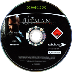Hitman: Contracts - Disc (Germany) - 766x767