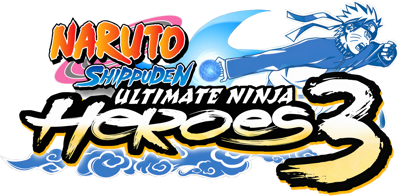Naruto Shippuden: Ultimate Ninja Heroes 3 - Clear Logo (World) - 2500x1227