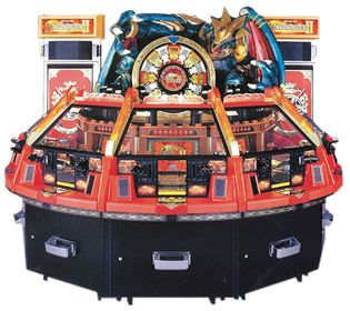 Dragon Treasure II - Arcade - Cabinet (Japan) - 500x445