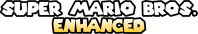 Super Mario Bros. Enhanced - Clear Logo (United States) - 1381x237