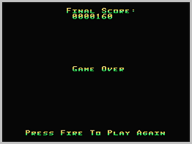 Amazing Snake - Screenshot - Game Over (World) - 256x192