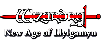 Wizardry: New Age of Llylgamyn - Clear Logo (Japan) - 1600x700
