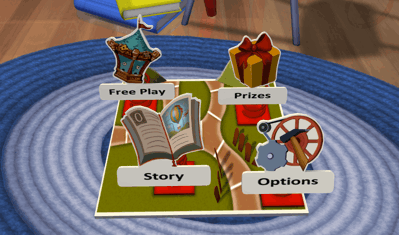 Toy Story Mania! - Screenshot - Game Select (World) - 2443x1440