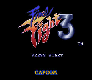 Final Fight 3 - Screenshot - Game Title (Europe) - 256x224