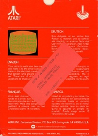 Maze Craze: A Game of Cops 'n Robbers - Box - Back (Europe) - 600x831