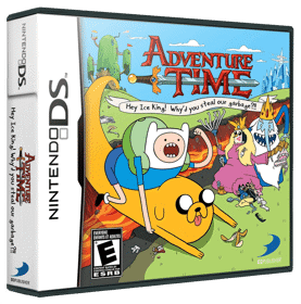 Adventure Time: Hey Ice King! Why'd You Steal Our Garbage?!! - Box - 3D (North America) - 900x911