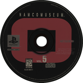 Namco Museum Vol. 5 - Disc (North America) - 1000x1000
