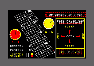 3D Four in a Row - Screenshot - Gameplay (Spain) - 384x270