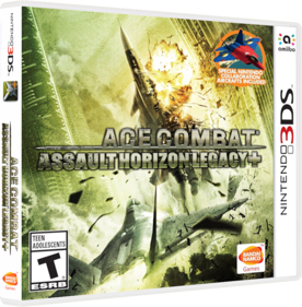 Ace Combat: Assault Horizon Legacy+ - Box - 3D (North America) - 841x856
