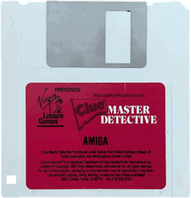 Clue: Master Detective - Disc (North America) - 733x760