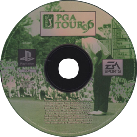 PGA Tour 96 - Disc (Europe) - 600x600