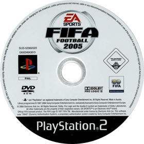 FIFA Soccer 2005 - Disc (Germany) - 791x792