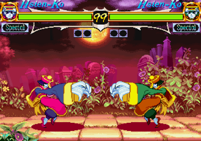 Night Warriors: Darkstalkers' Revenge - Screenshot - Gameplay (World) - 640x448