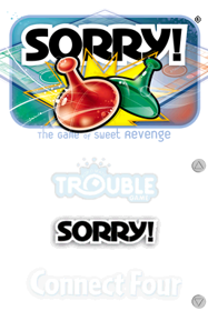 4 Game Pack!: Battleship/Connect Four/Sorry!/Trouble - Screenshot - Game Title (North America) - 256x384
