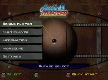 Marble Master - Screenshot - Game Select (North America) - 640x480