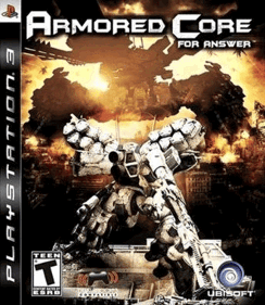 Armored Core: For Answer - Box - Front (North America) - 345x397