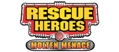Rescue Heroes: Molten Menace - Clear Logo (North America) - 600x263