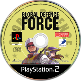 Global Defence Force - Disc (Europe) - 1280x1280