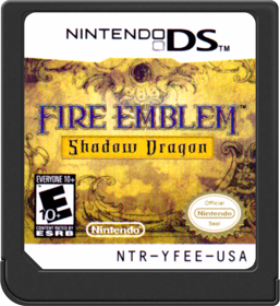 Fire Emblem: Shadow Dragon - Cart - Front (North America) - 517x564