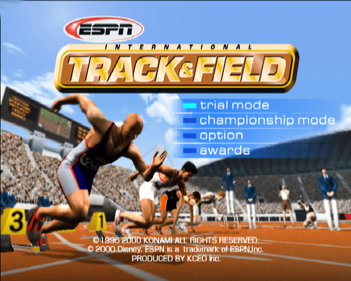 ESPN International Track & Field - Screenshot - Game Select (World) - 640x512