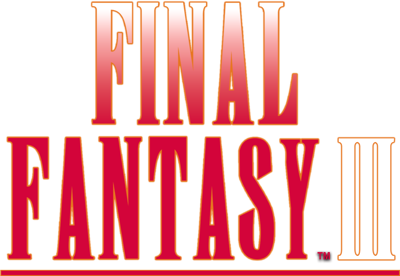 Final Fantasy III - Clear Logo (North America) - 1370x946
